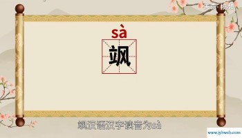 飒是什么意思(女生好飒是什么意思)