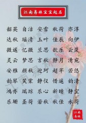 起名字女孩2020免费(起名字女孩2020免费八字起名打分)