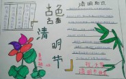 清明节手抄报内容文字(清明节手抄报内容文字20字)