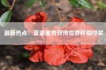 最新热点：莫德里奇获得世界杯铜球奖