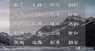 好听稀少的男孩名字简单（民国那些惊艳的名字 ）